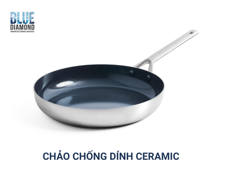 Chảo chống dính nào tốt - Cermaic Blue Diamond