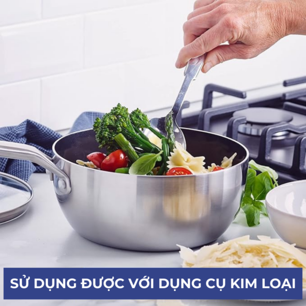 QUÁNH CHỐNG DÍNH PHỦ TINH THỂ KIM CƯƠNG CAO CẤP BLUE DIAMOND 20CM - Hình ảnh 10
