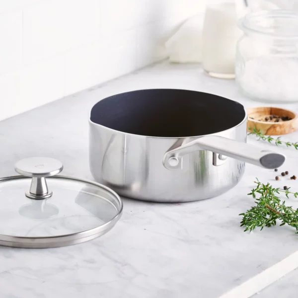 QUÁNH CÓ MIỆNG RÓT CHỐNG DÍNH PHỦ TINH THỂ KIM CƯƠNG CAO CẤP BLUE DIAMOND 16CM - Hình ảnh 2